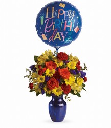 Fly Away Birthday Bouquet from Boulevard Florist Wholesale Market